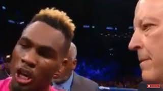 Jermell Charlo KO amp POST FIGHT vs Erickson Lubin [upl. by Sackman336]