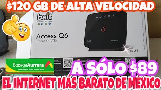 NUEVO MÓDEM INTERNET EN CASA A SÓLO 89 EL MÁS BARATO DE MÉXICO AURRERA APOYA LA ECONOMÍA MEXICANA [upl. by Anayra344]