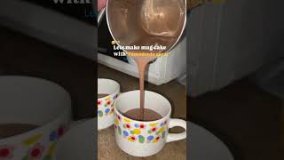 MUG CAKE RECIPE🎂 mugcakes cooking cakerecipe [upl. by Rotsen]