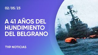 A 41 años del hundimiento del Crucero General Belgrano [upl. by Valida103]