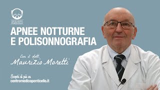 La Polisonnografia la diagnosi delle apnee ostruttive notturne [upl. by Ruosnam]