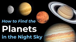 How to Find the Planets in the Night Sky [upl. by Anaik]