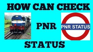 How can check pnr status [upl. by Rubma]