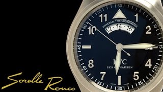 IWC Pilot UTC GMT 38mm [upl. by Ladnor137]