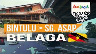 PERJALANAN DARI BINTULU KE SG ASAP  UMA BAWANG [upl. by Aggie]