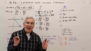 85BExtending SideSplitter Theorem [upl. by Enyalb]