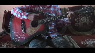 quotKamariyaquotSong of quotMitronquotEasy Guitar ChordsLessonTutorialGuitar CoverDarshan RavalDj Chetas [upl. by Kelila]