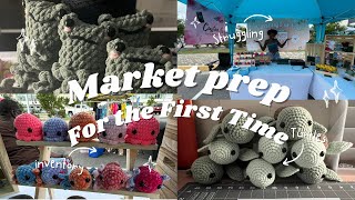 Small Business Diary First Market prep vlog [upl. by Robby]