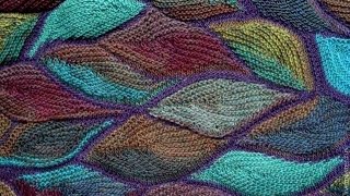 Вязаный пэчворк Мастеркласс Knitted patchwork Tutorial [upl. by Raseta316]