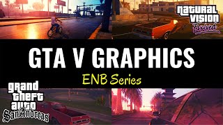 How to install Gta V Graphics in Gta San Andreas  Gta V Graphics Mod for Low End PC  V Graphic [upl. by Llertnor]