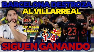 VILLARREAL 15 BARCELONA Goleada contundente sigue en racha [upl. by Kronick]