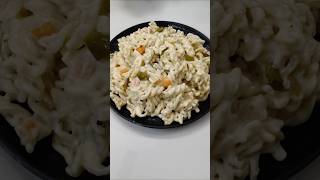 Creamy Chees White Sauce Pasta  Easy Snacks To Make At Home shorts subscribe [upl. by Adnilav]