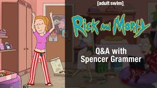 Rick and Morty  Spencer Grammer aka Summer Smith QampA  Adult Swim UK 🇬🇧 [upl. by Yde974]