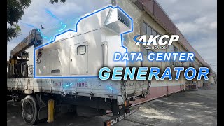 AKCP 1 Megawatt Test Data Center  Generator [upl. by Aniratak314]