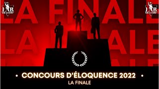 CONCOURS D’ÉLOQUENCE HEC 2022  LA FINALE [upl. by Coltin]