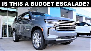 2022 Chevy Tahoe High Country Deluxe Is This A Luxury FullSized SUV Bargain [upl. by Treblihp]