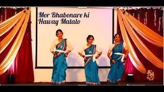 Mor Bhabonare Ki Haway Matalo।। Mono Mor Megher Sangi।। Sawan Gagane Ghor Ghanaghata।। Dance by SCN [upl. by Aggappera962]