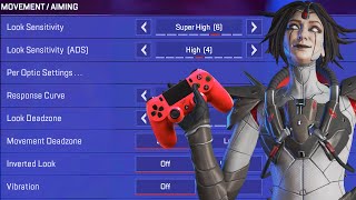 New best Sensitivity My Settings for Season 7 Apex Legends Controller [upl. by Adahsar592]