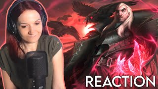 BETTER TO BE FEARED THAN LOVED  Arcane Fan Reacts to Swain Voice Lines League of Legends [upl. by Alvira]