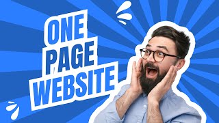 How To Create A OnePage Website in WordPress  One Page Website  Wordpress One Page [upl. by Gisela]