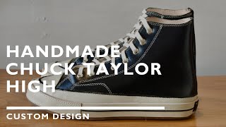 Handmade Converse Chuck Taylor High Top [upl. by Lirpa393]