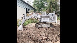 LIEBHERR R 9800 RC hydraulic excavator [upl. by Curry]