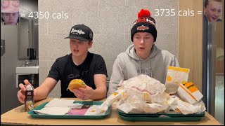 15 000 CALORIE CHALLENGE AT 15 YEARS OLD 12h [upl. by Eibot411]