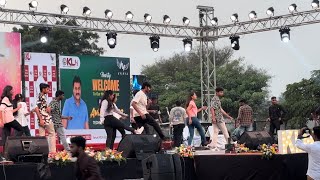 KL university’s Mega Meter performance by KLH University 🤩 AvinyaFest2023klh ikarthik2526 ￼￼ [upl. by Kally]