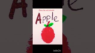 Fingerprint se Apple banaye creative shortsdrawing art easyArt [upl. by Epolenep220]