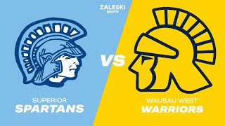 Wausau West vs Superior  2023 WIAA Boys Hockey [upl. by Nylatsirk]