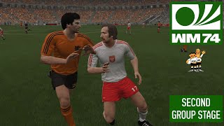 1974 World Cup SIM  Matchday 2  Part 1  Second Group Stage [upl. by Pelagi]