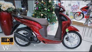 Honda Vision 110i 2025  Đỏ Nâu Đen  Walkaround [upl. by Natsyrk565]