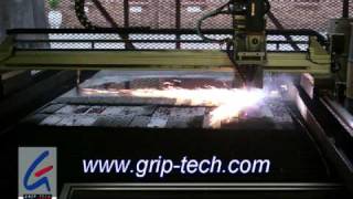 PlasmaDrill12  Drill amp Plasma cut in 1 Operation [upl. by Heiney]