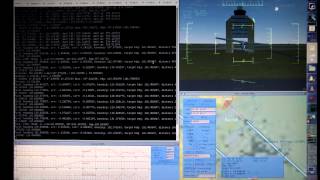 My UAV control software flying FlightGear [upl. by Rekoob378]