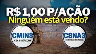 CMIN3 SERÁ RECORDE DE DIVIDENDOS CSN MINERAÇÃO CSNA3 VALE A PENA INVESTIR ESTRATÉGIA CERTA É ASSIM [upl. by Anairotciv]