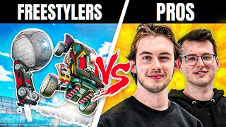 Rocket League Freestylers vs NRG Pros [upl. by Ahsekam125]