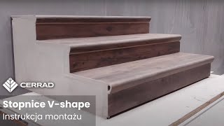 Cerrad Stopnice vshape instrukcja montażu [upl. by Enailuj517]