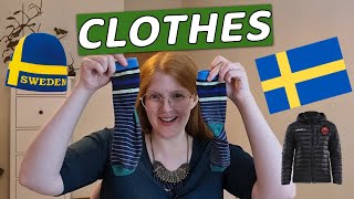 Kläder  Clothes in Swedish  Learn Swedish vocabulary [upl. by Ajnek]