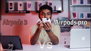 AirPods 3 vs AirPods Pro Malayalam  nothan tech [upl. by Htebzil513]