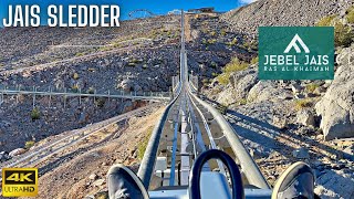 Jais Sledder Opening Day New UAE attraction  Thrilling Mountain Ride Adventure in Ras Al Khaimah [upl. by Martz216]