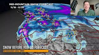 Snow Forecast for Late November [upl. by Aneger]