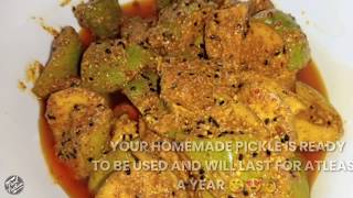 How To Make Mango Pickle  Homemade Aam Ka Achar  Recipes 2020  Food Fashion [upl. by Hylton71]