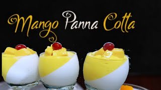 Mango Panna Cotta│Panna Cotta │Mango Panna Cotta Recipe│How To Make Panna Cottarosevlog4u [upl. by Staley]