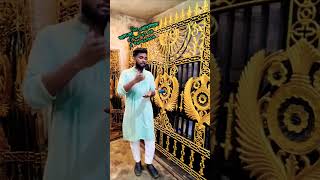 ঢালাই নকশার রাজকীয় গেইট castirongate gate maingate iron dhalai shotsvideo reels gatedesign [upl. by Jacquenetta]