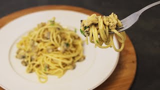 Spaghetti alle Vongole Surgelate e Sgusciate 😍 Cremosi e Saporiti Ricetta Veloce 😋 23 [upl. by Melita]