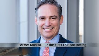 Former Rockwell Collins CEO named new Boeing CEO [upl. by Heber]