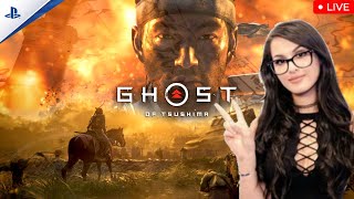 GHOST OF TSUSHIMA  PART 1  LIVE🔴 [upl. by Dolorita]