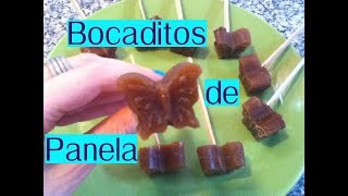 Bocaditos de Panela  Antojos Dulces  Postres fáciles y rápidos [upl. by Hniht126]