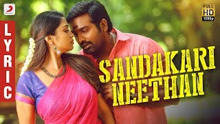 Sangathamizhan  Sandakari Neethan Lyric  Vijay Sethupathi NivethaPethuraj  VivekMervin [upl. by Macdonell370]