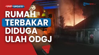 Tiga Unit Rumah Permanen Terbakar di Bandar Lampung Diduga Disebabkan ODGJ yang Bakar Sampah [upl. by Attennot]